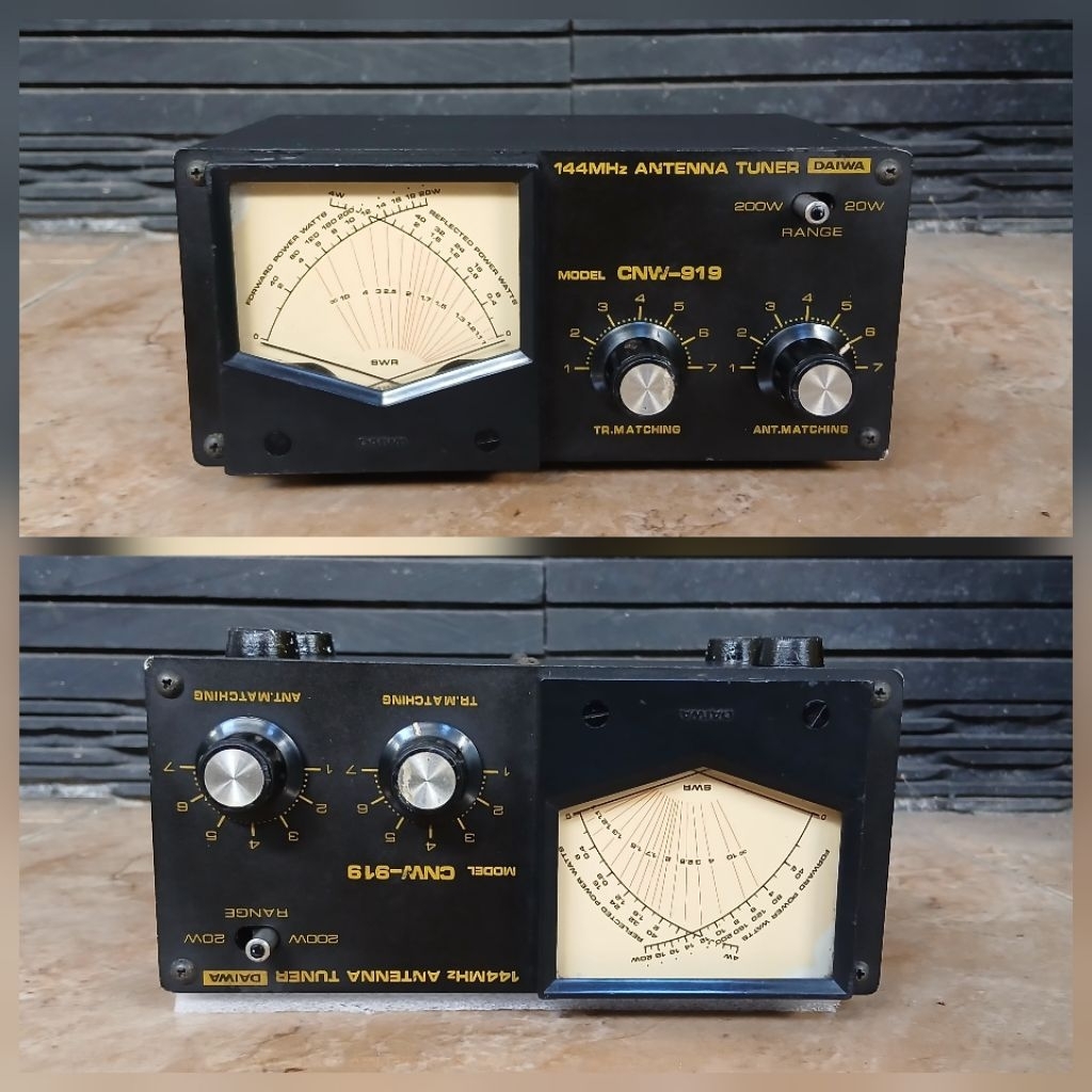 SWR TUNER DAIWA CNW-919 VHF MAX 300W ORIGINAL JAPAN