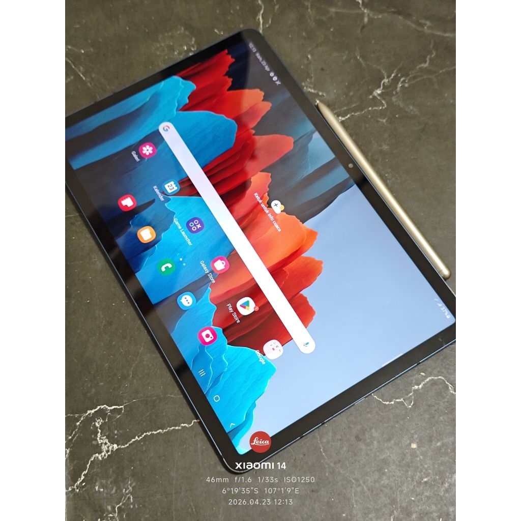 Samsung tab s7 bekas resmi sein 6/128gb