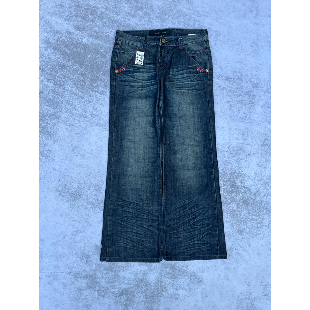 CELANA DSQUARED2 SIZE 30 JEANS SECOND MURAH