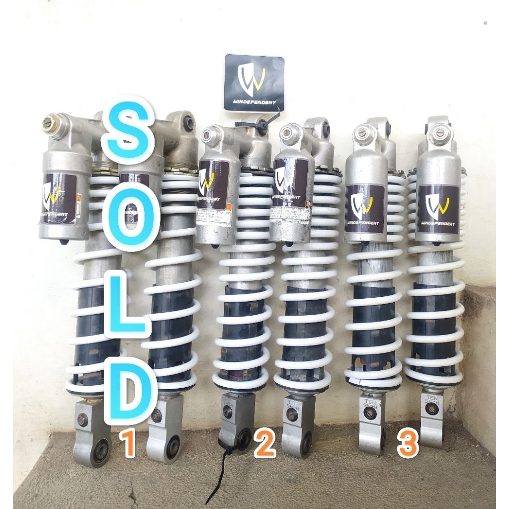 Windependent Jual Dual shock Dualshock ATV Kayaba KYB Part Motocross Motor Trail Cabutan Ori Impor