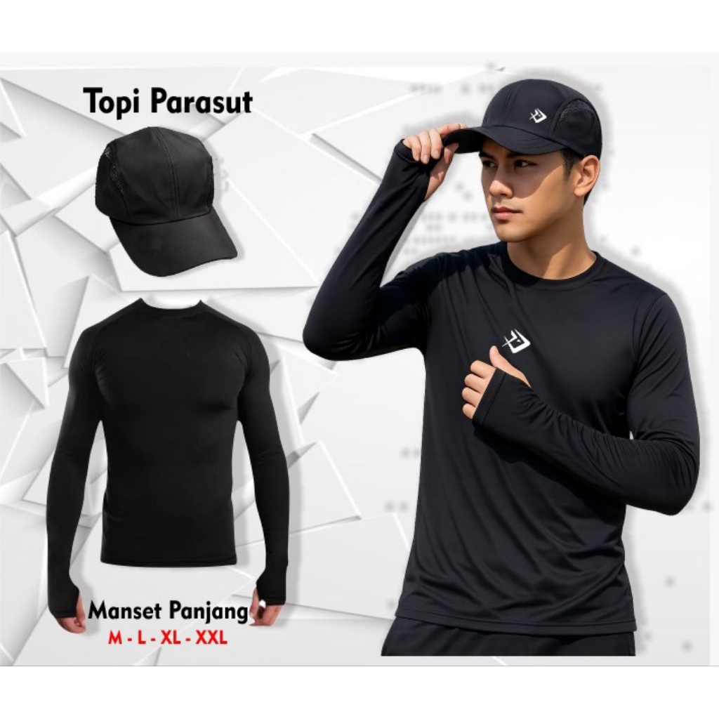 Baju Olahraga Lengan Panjang Koas Olahraga Panjang Pria Wanita
