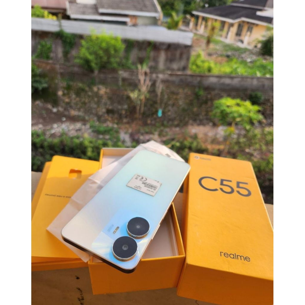Realme c55 ram 8/256 fullset