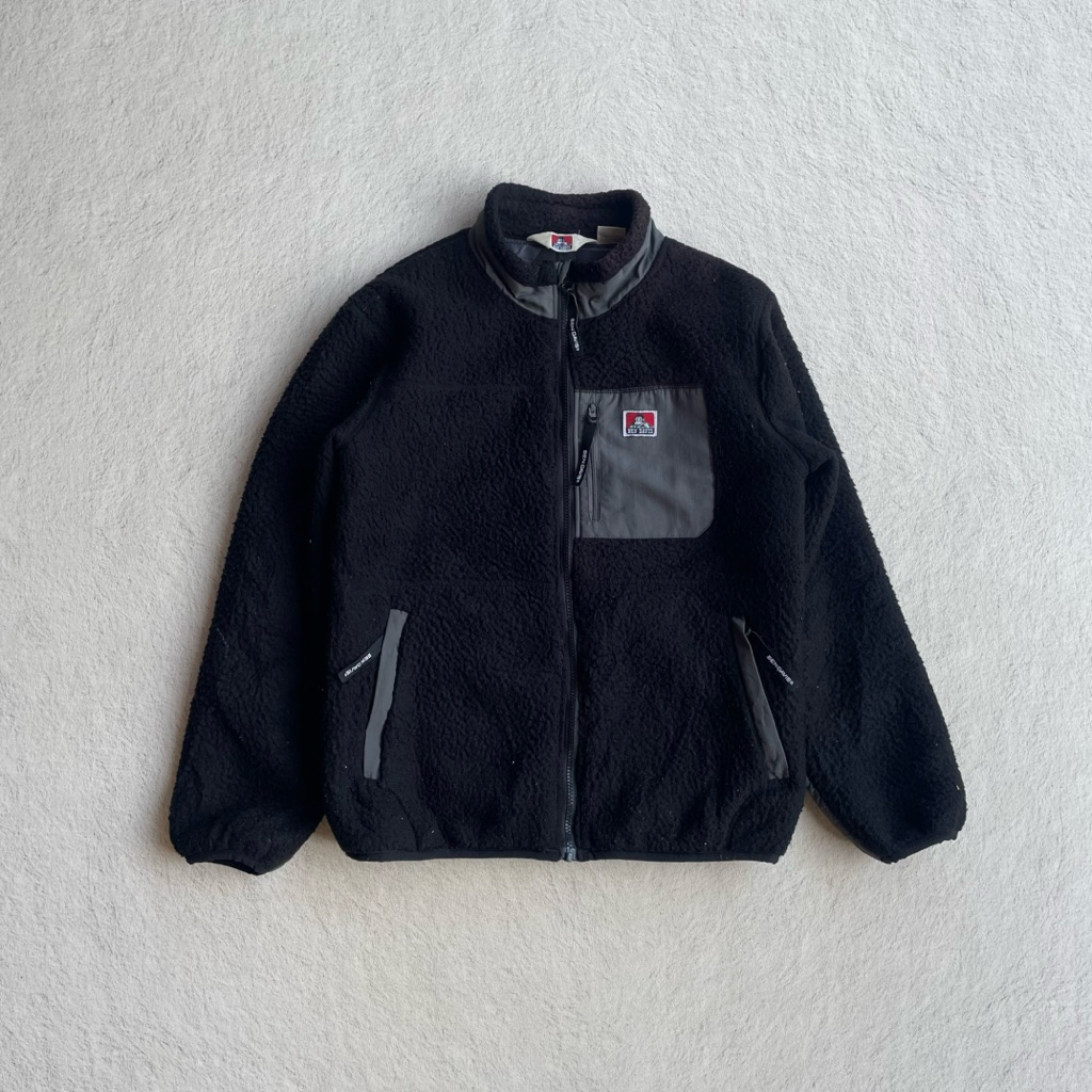 Jacket fleece ben davis black