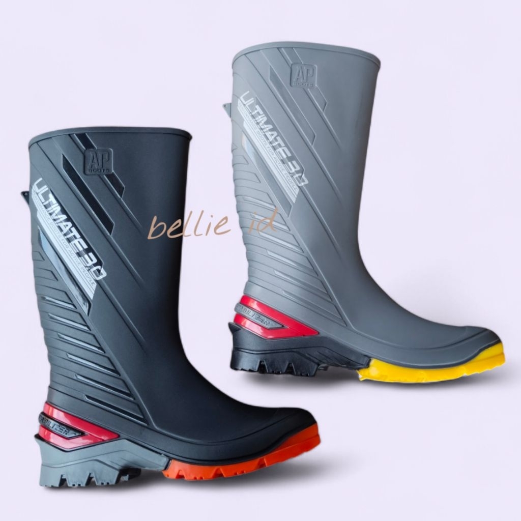 SEPATU BOOTS AP ULTIMATE 3.0 ORIGINAL SEPATU KERJA PROYEK HUJAN AP ULTIMATE 3.0 ASLI