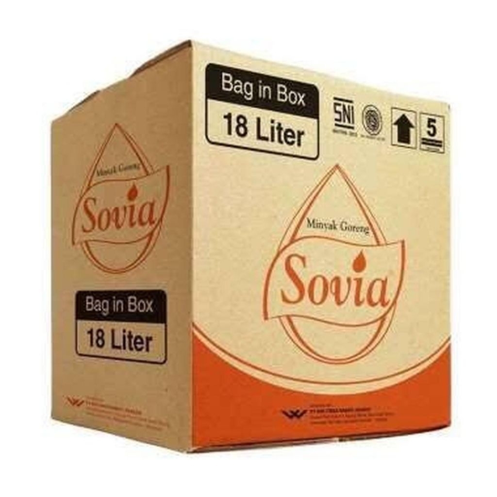 Minyak goreng Sovia 18 liter