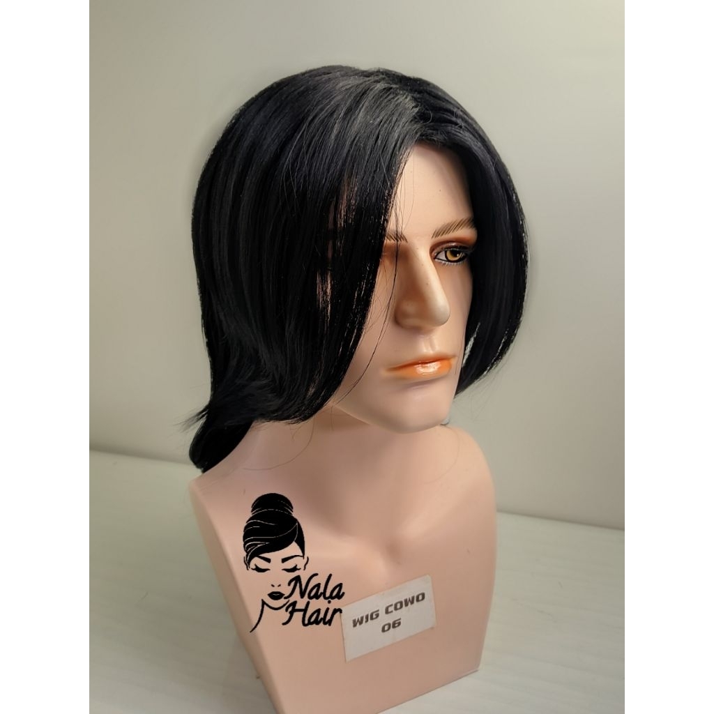 Wig Pria/Wig Pria gondrong/Wig Cowo06