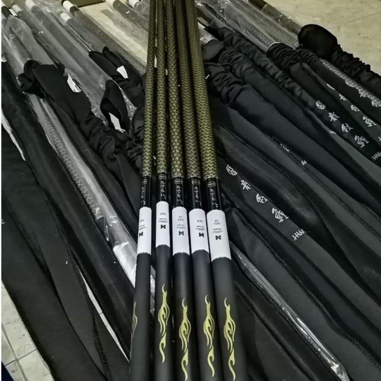 Joran Tegek Daiwa jisung Carbon Super Light Kaku Kuat 270 360 450 540 630cm