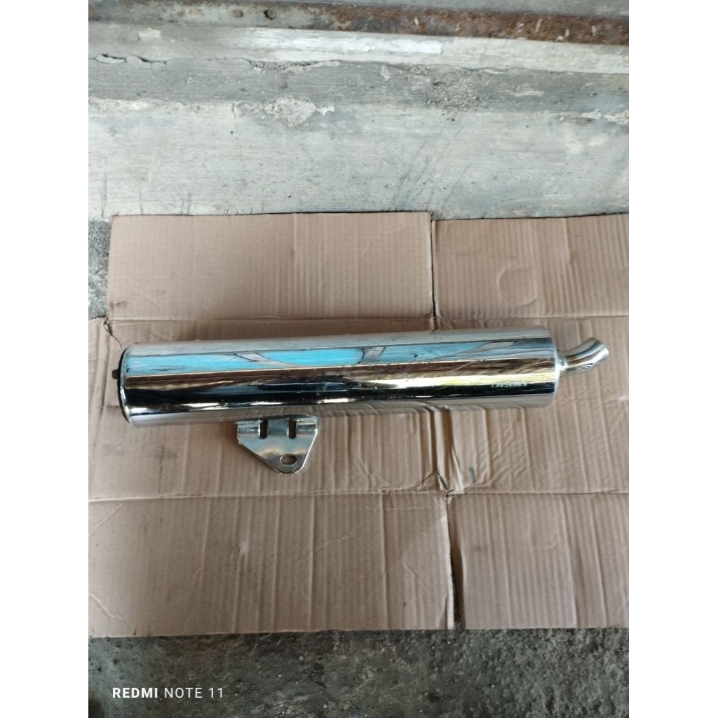 slincer knalpot standar Kawasaki ninja R/SS second original