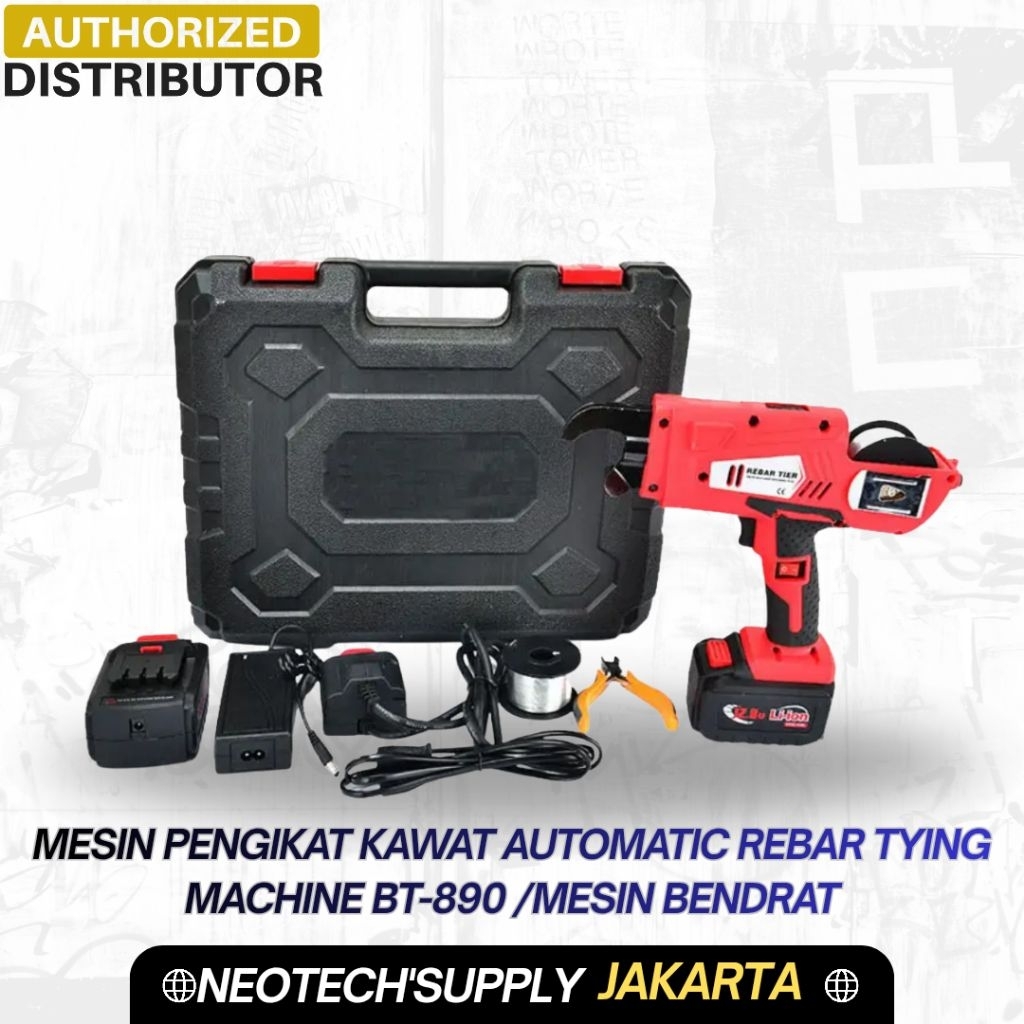 MESIN PENGIKAT KAWAT AUTOMATIC REBAR TYING MACHINE BT-890 /MESIN BENDRAT