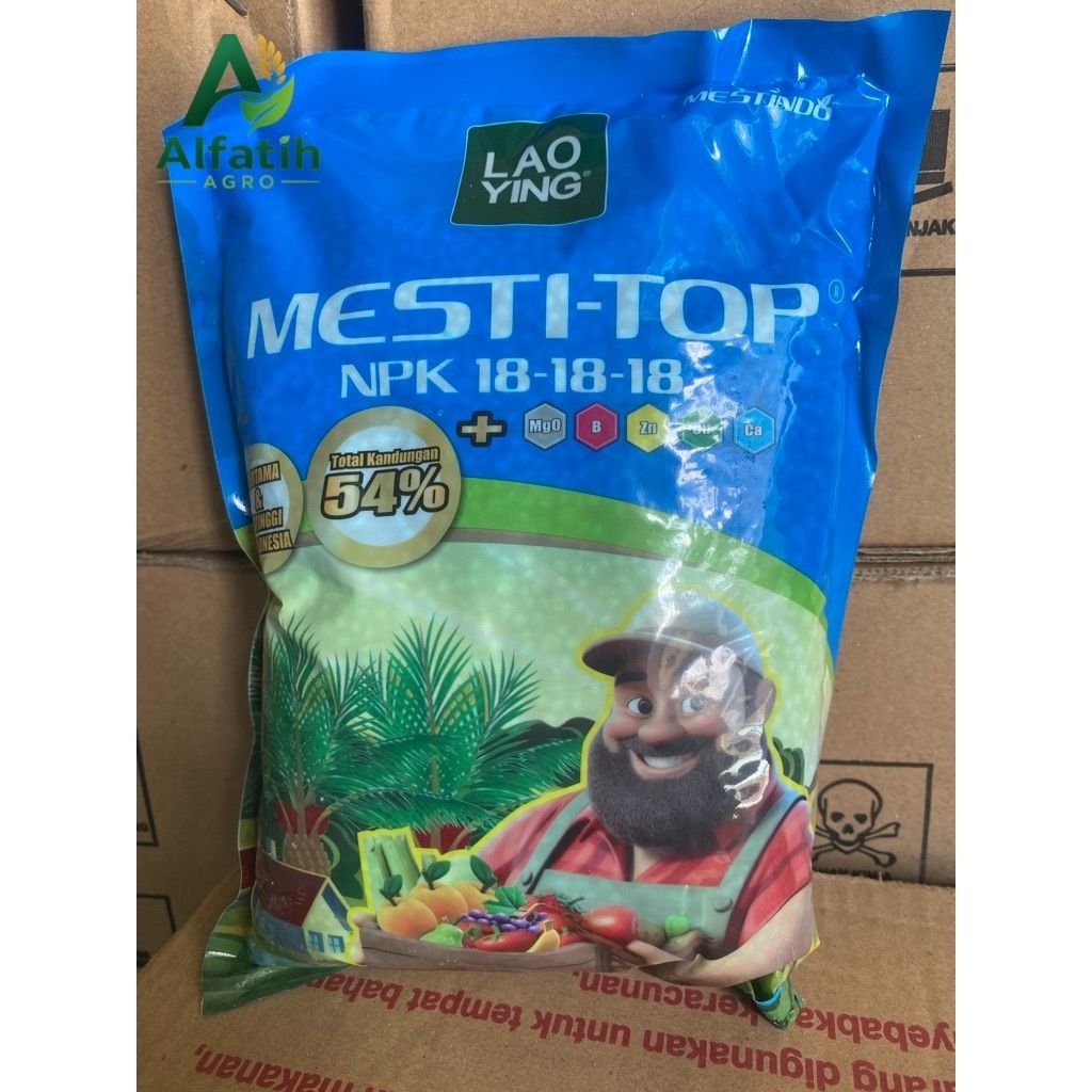 Pupuk NPK 181818 Laoying 1Kg