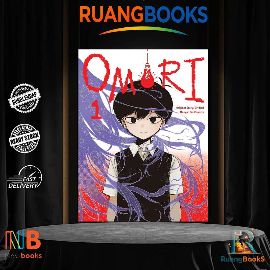 Komik OMORI  Vol 1-3 (Bahasa Inggris-indonesia)