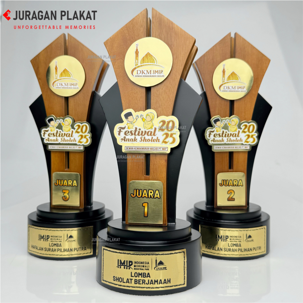 PIALA MTQ SOUVENIR DAN PENGHARGAAN DESIGN CUSTOM