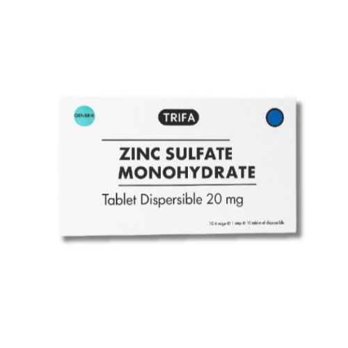 Zinc Tablet 20 mg Box isi 100 Tablet