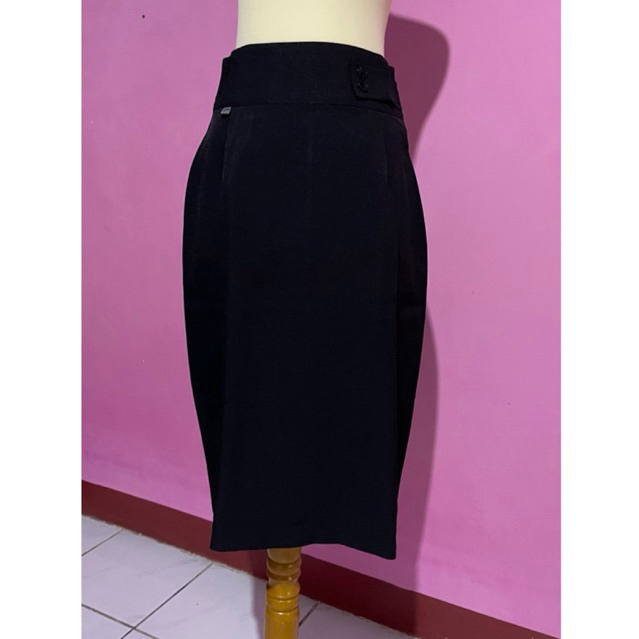 -PRELOVED- ROK SPAN HITAM