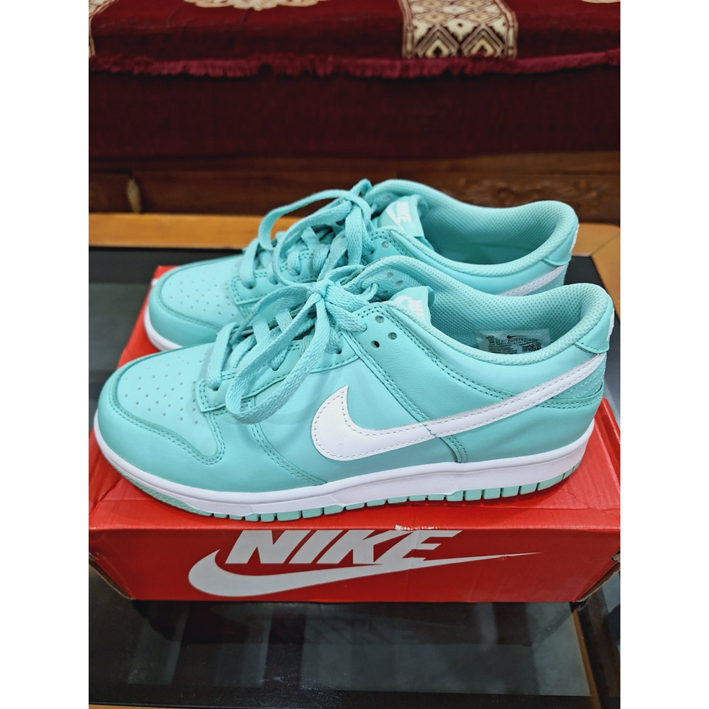 Jual sepatu wanita preloved Nike Dunk Low second Original