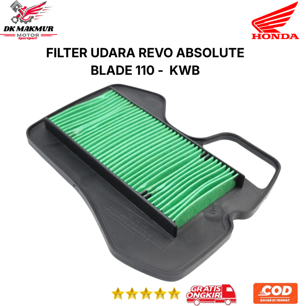 Filter udara revo absolute - Saringan hawa revo absolute - Filter udara blade 110 - KWB Dk