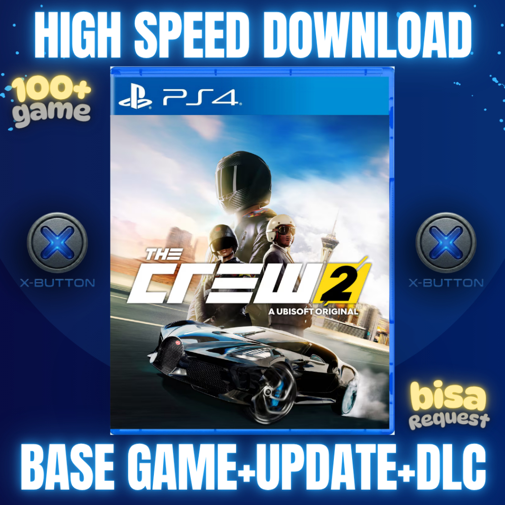The Crew 2 – Game PS4 HEN Digital (Format PKG) | Full Version