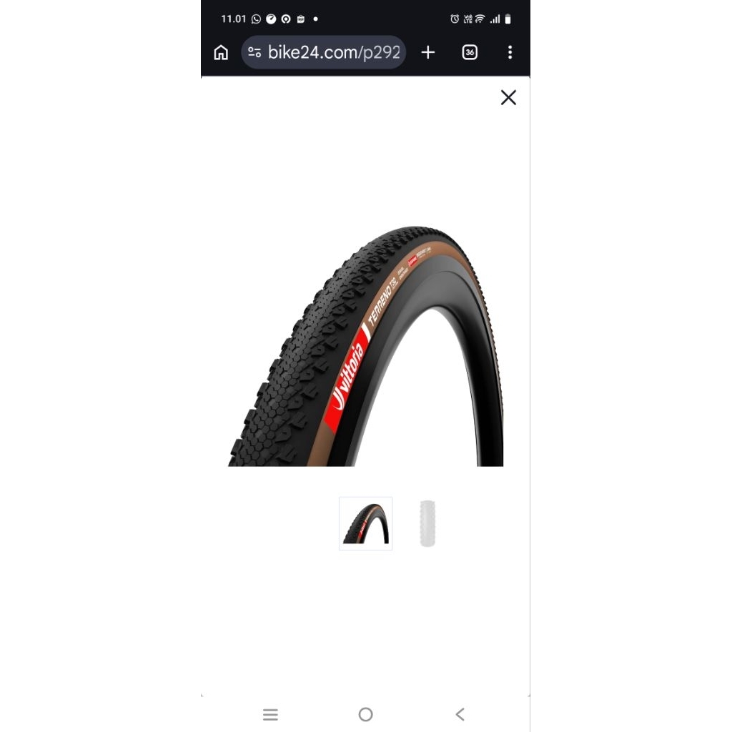 BAN LUAR GRAVEL VITTORIA TERRENO 700X40C