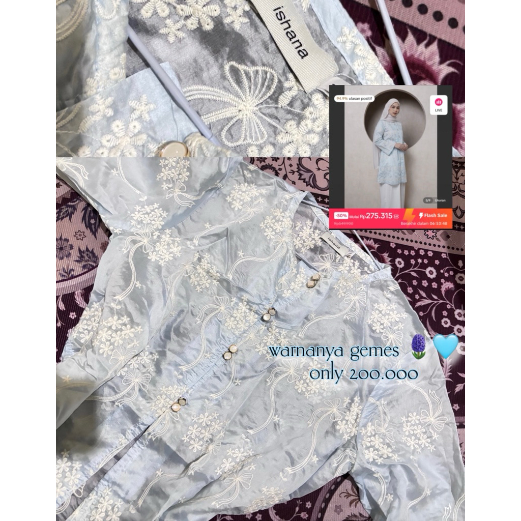 Tunik Biru Langit