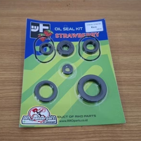 SIL MESIN SET/KARET SEAL KIT MESIN KAWASAKI KAZE ZX 130 KAZE R EDGE ATHLETE BLITZ R JOY (OPERAN GIGI