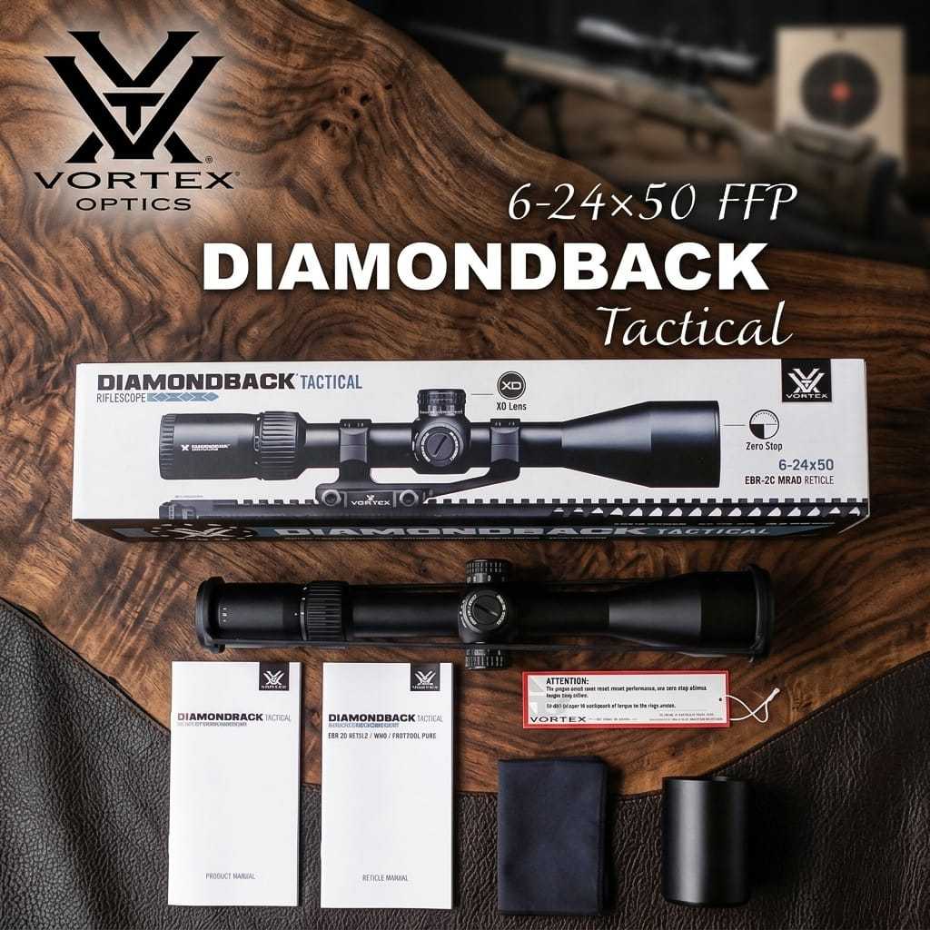 TELESKOP VORTEX DIAMONDBACK 6-24X50 FFP TACTICAL