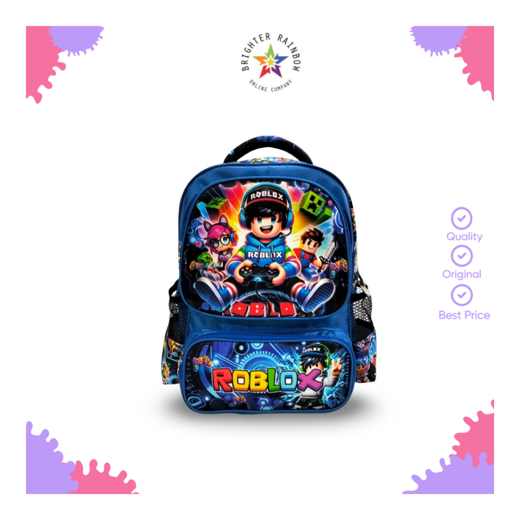Tas Reboner 32182 Ransel Anak Laki-Laki Motif Roblox