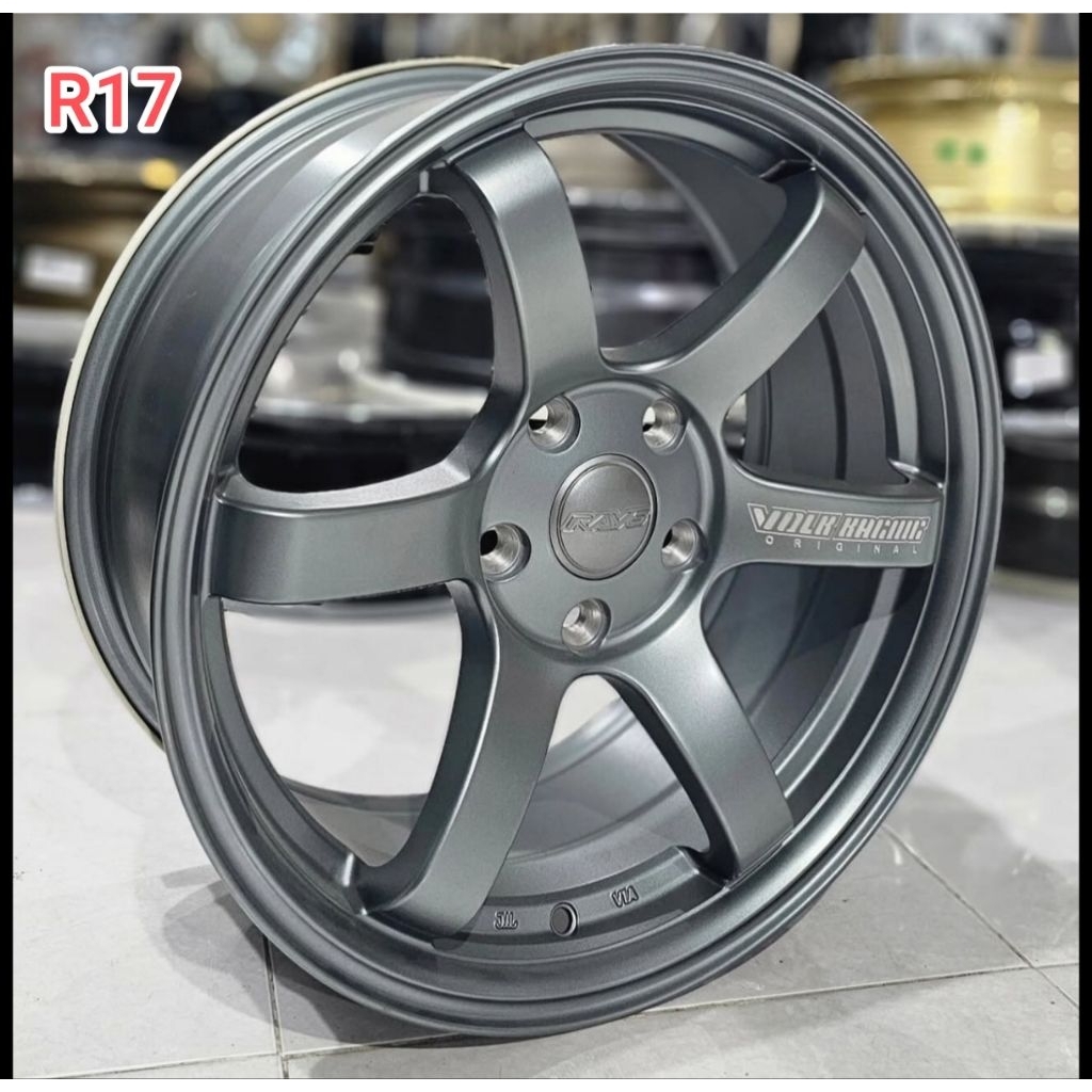 Velg TE37 R17 Gunmetal 5x114