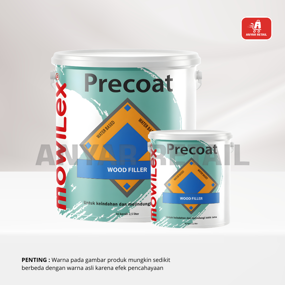 Mowilex Wood Filler Dempul Kayu 1 Kg