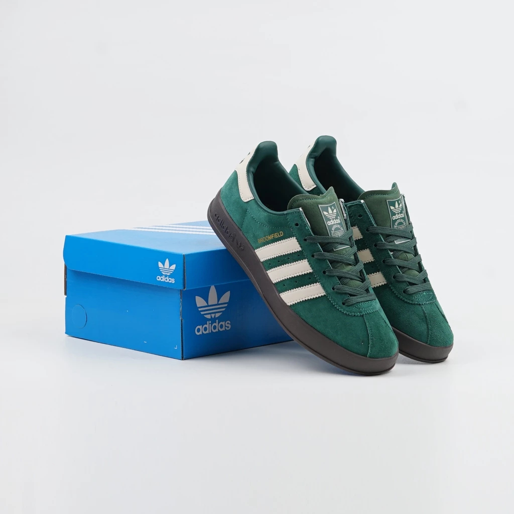 SEPATU ADIDAS BROOMFIELD GREEN WHITE SEPATU CASUAL SNEAKERS SEKOLAH BROOMFIELD ORIGINAL