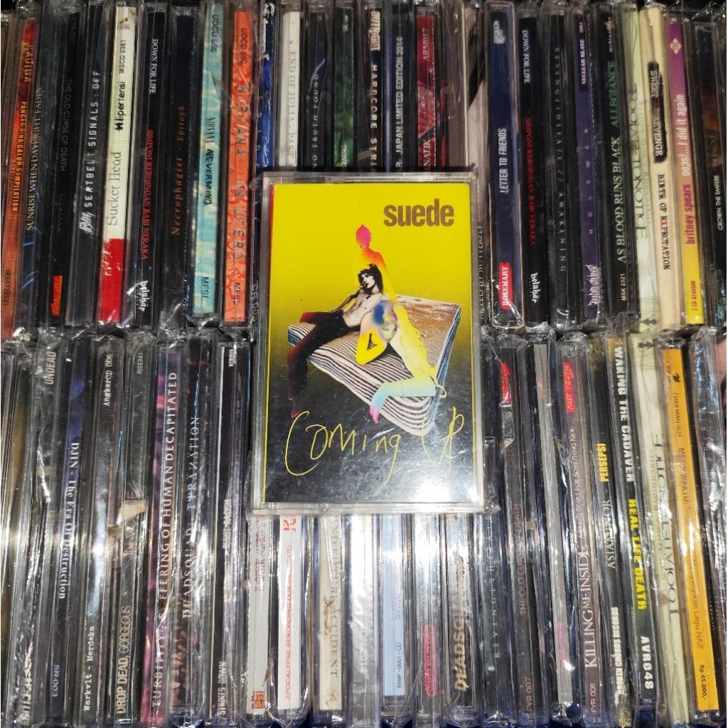 Kaset Suede - Coming Up Hit Singles Trash