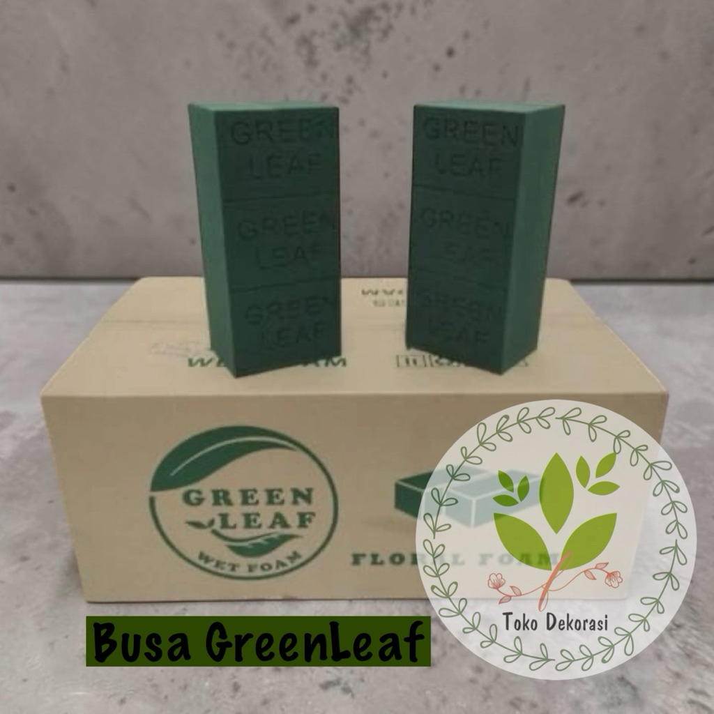 Busa basah Foam Untuk Bunga Hidup 1dos isi 20pc