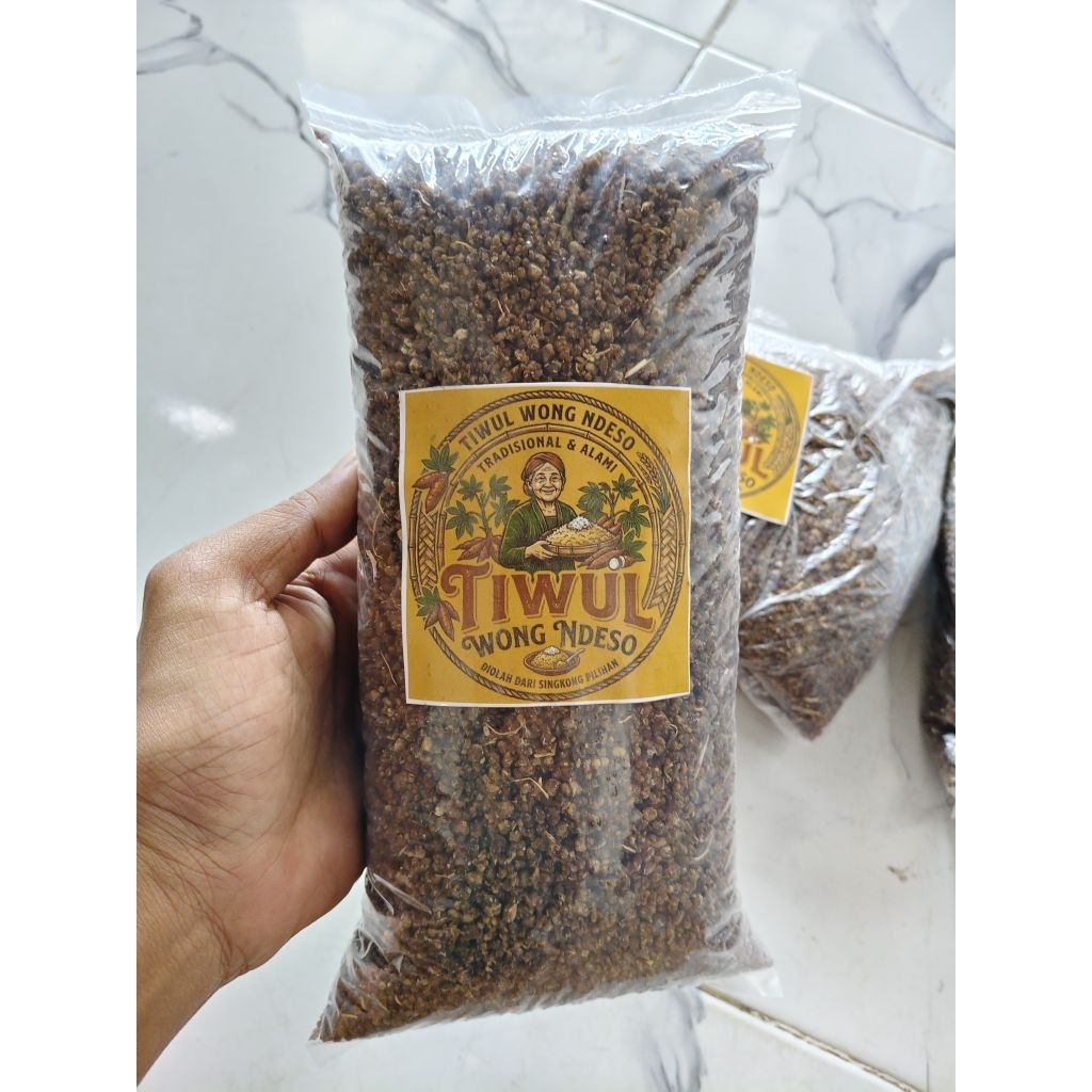 Tiwul Wong Ndeso Tradisional Lampung 1kg