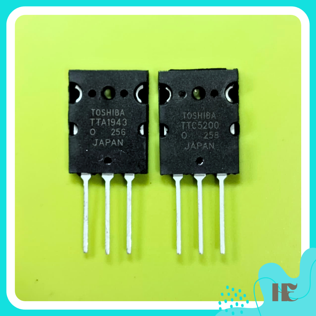 TTC5200 TTA1943 SEPASANG GARANSI TTC 5200 TTA 1943 TOSHIBA