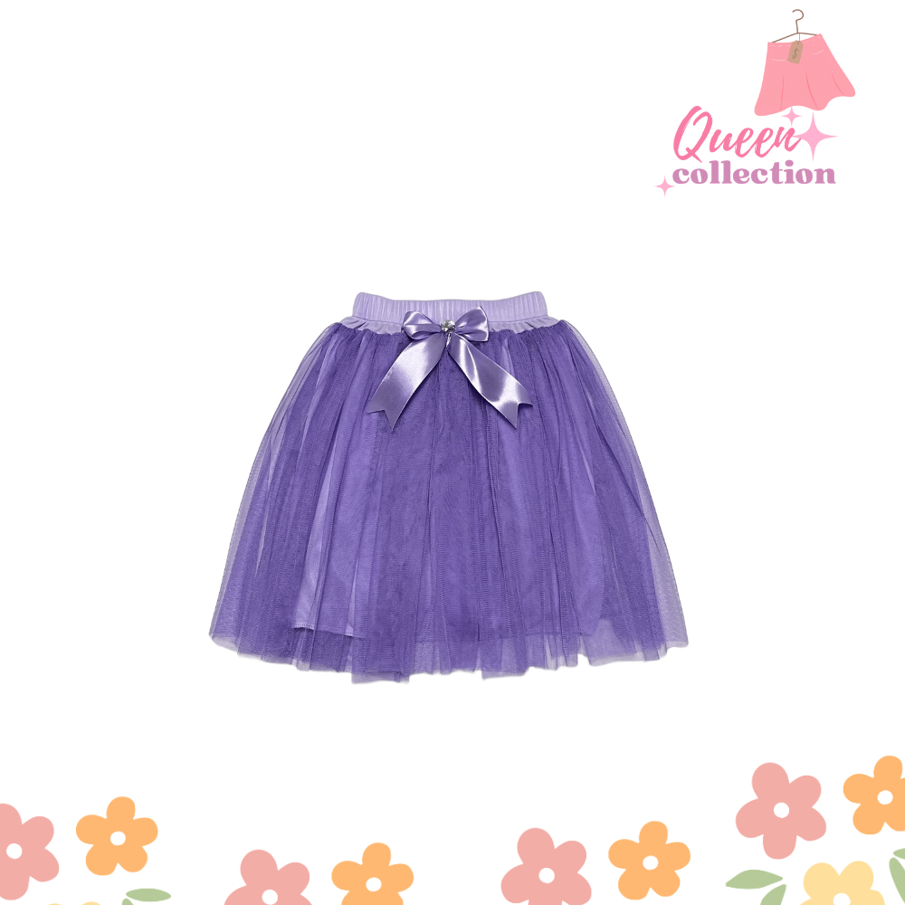Rok Tutu Warna Ungu Muda/Rok Tutu Anak Perempuan/Rok Tari Anak Size 1-10 Tahun