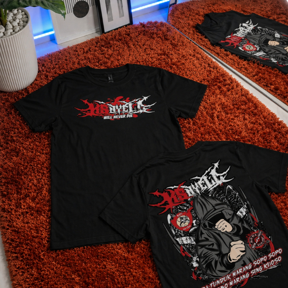 Kaos Distro IKSPI Kera Sakti Hodie Hitam Unisex Nyaman