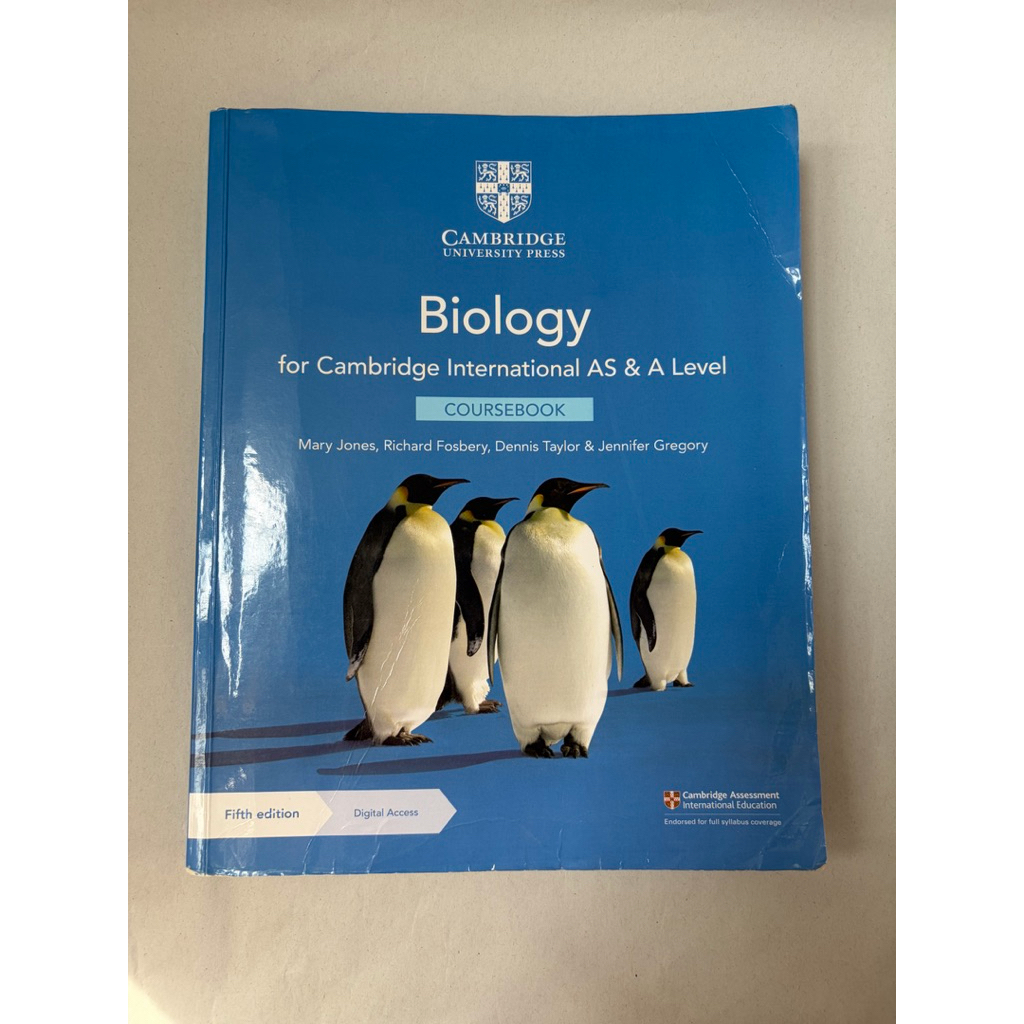 Cambridge International AS & A Level Biology Coursebook