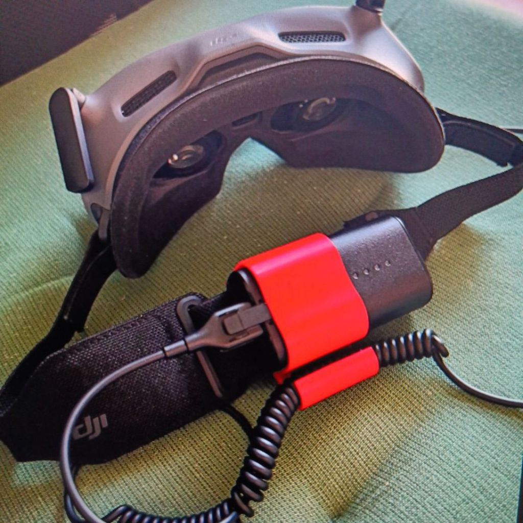 Baterai dan kabel holder DJI Goggles 2