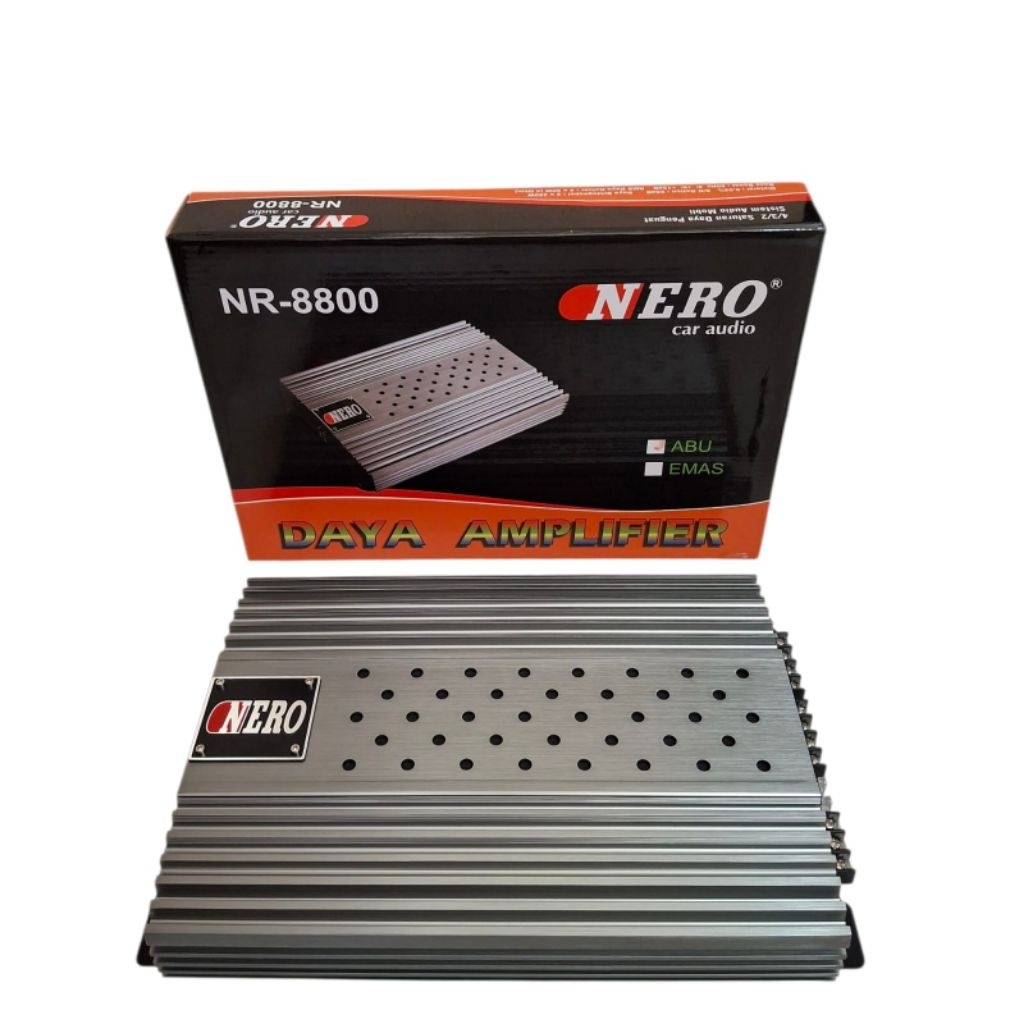 Power amplifier 4 channel nero nr-8800