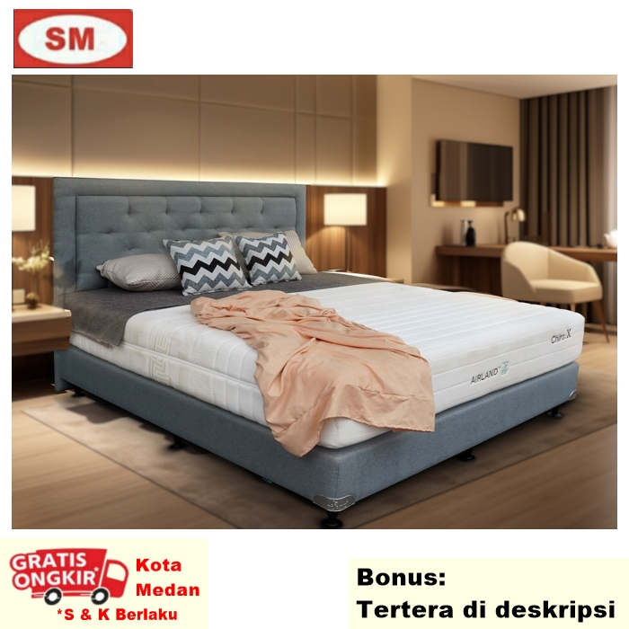 KASUR / MATRAS CHIRO X - AIRLAND (MATRAS SAJA) - 200/180/160/120/100