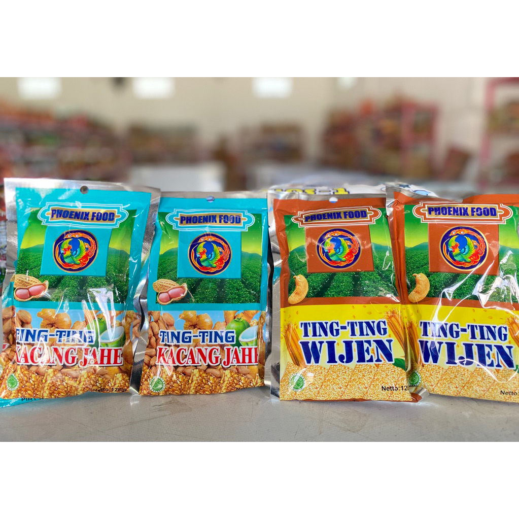 ting-ting kacang jahe / ting ting wijen 128gr