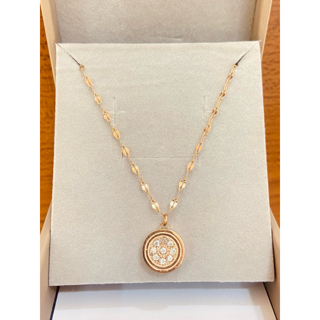 kalung rosegold