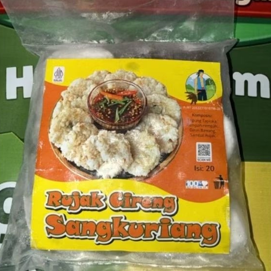 Rujak Cireng Crispy Sangkuriang isi 20