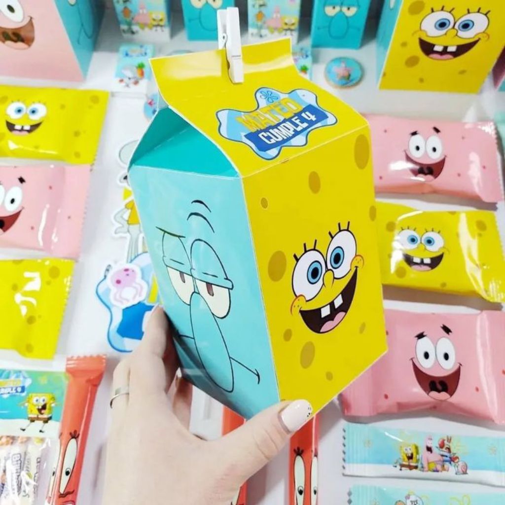 1 lusin Box susu/Candy Box/Snack box mini custom