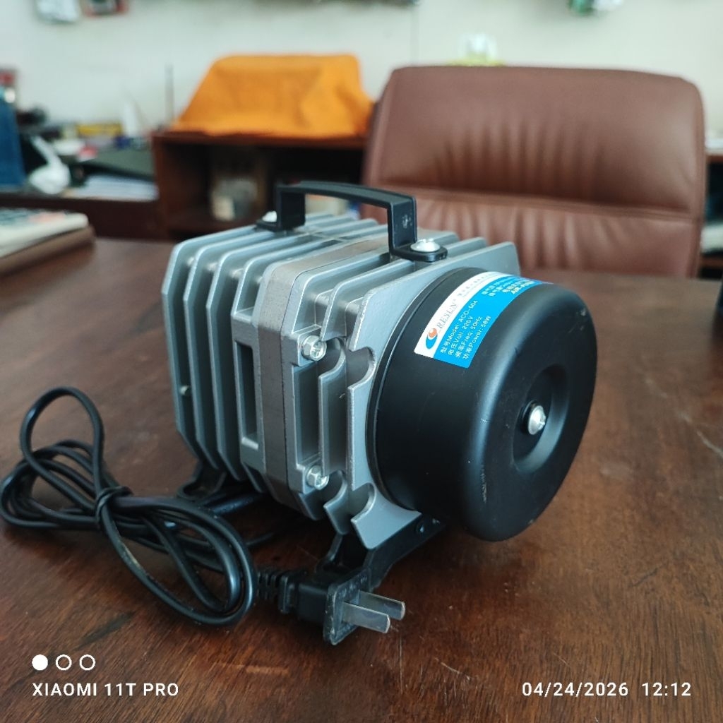 pompa udara aerator resun aco-004 bekas kondisi normal
