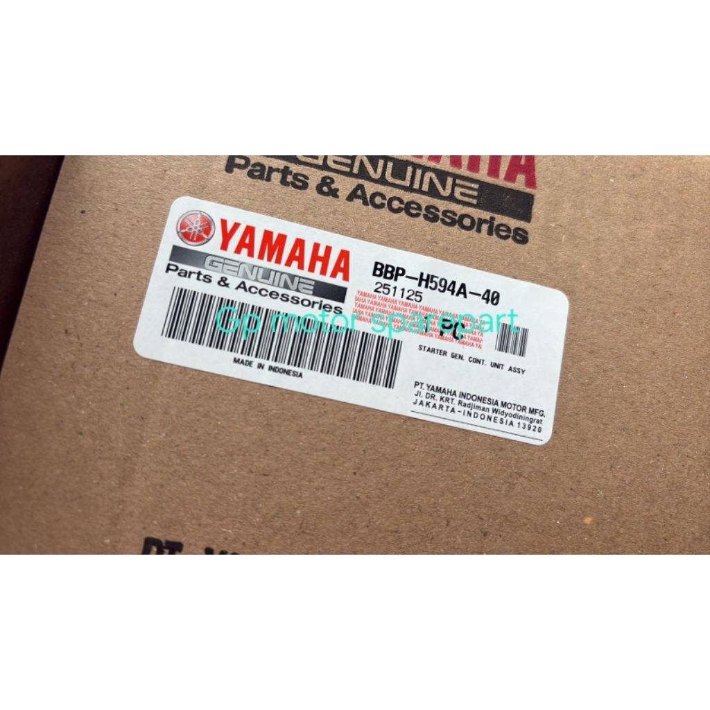 Ecu Sgcu yamaha aerox 155 Connected tipe E BBP-H594A-40 Original