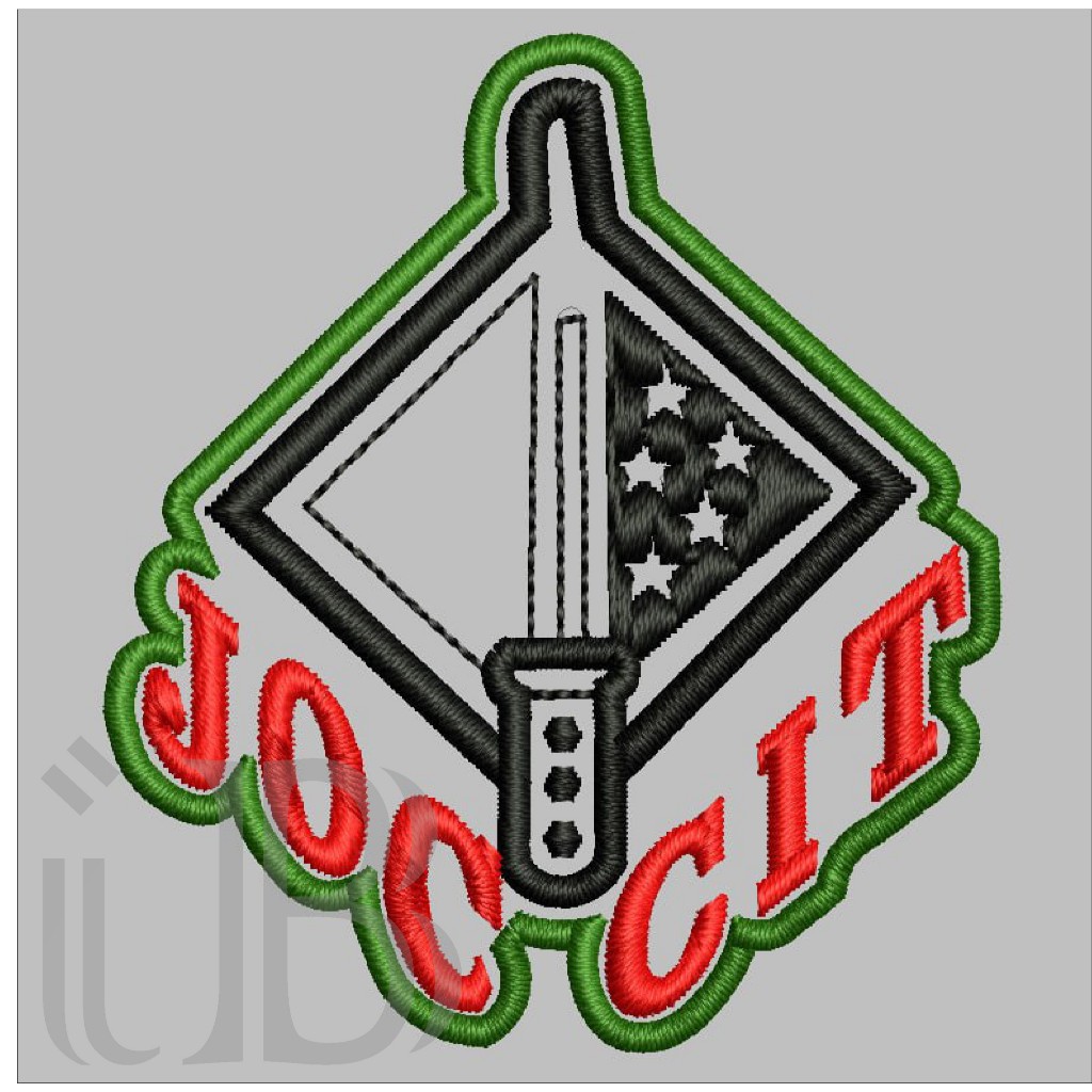 49 BREVET WING JOCCIT PDL TNI AD PERKERAS MIKA BORDIR EMBROIDERY GIB