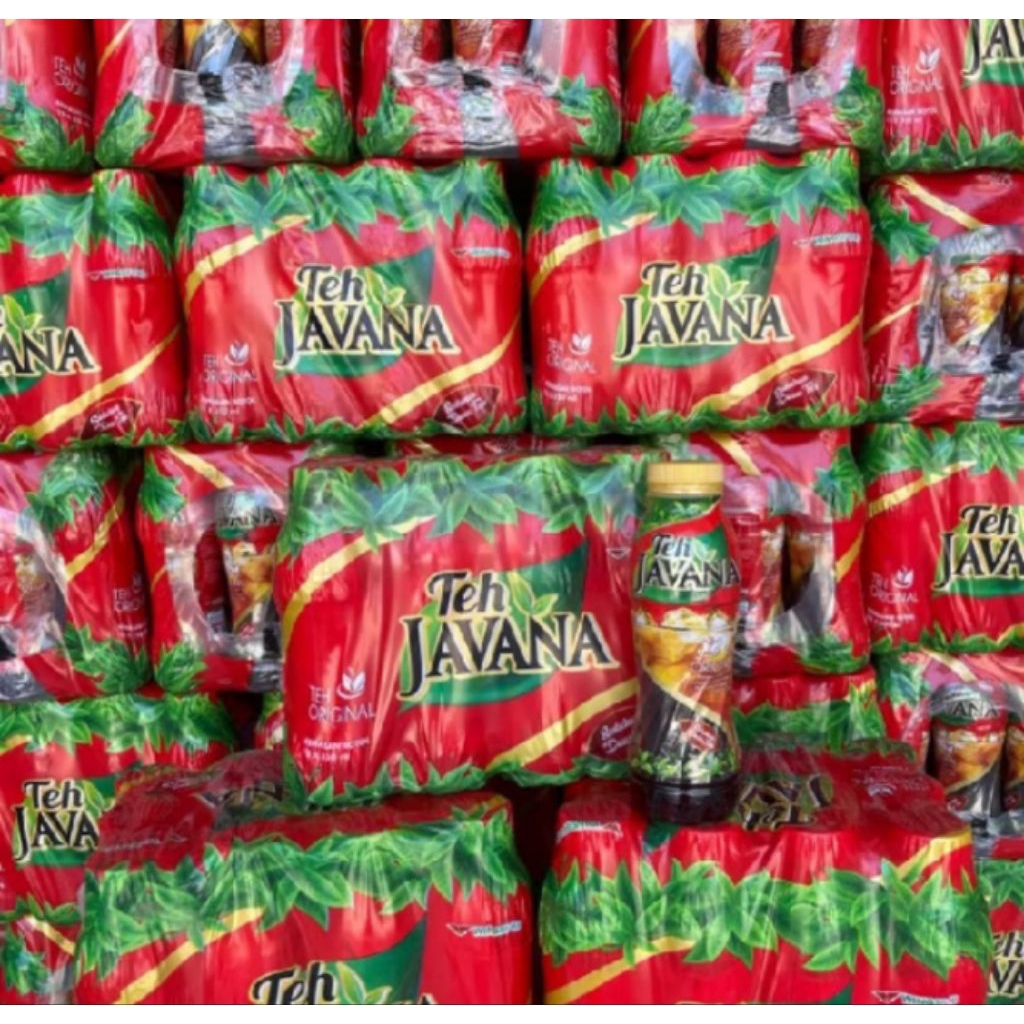 Teh Javana 1 Slop isi 12 Pcs x 350ml/Teh Javana Original/Teh Javana Gula Batu