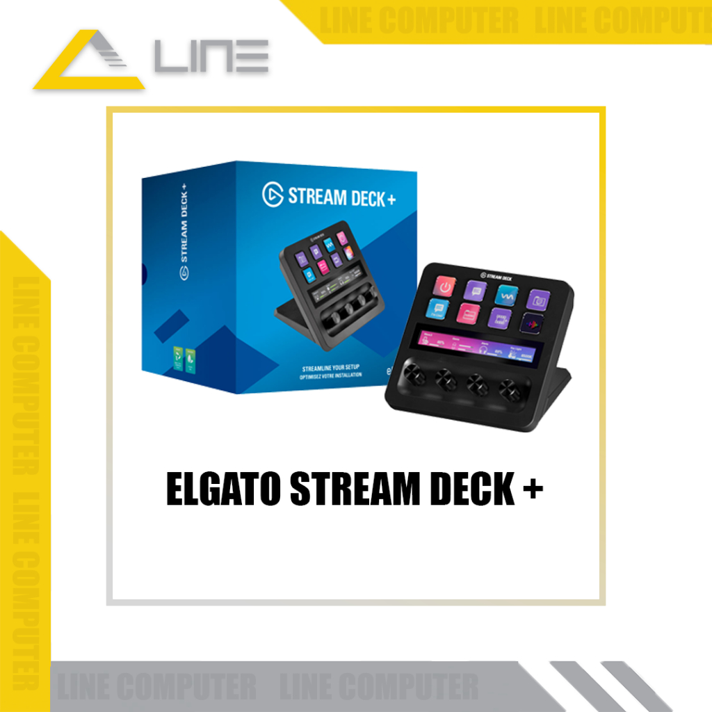 Elgato Stream Deck + Plus - Game Capture Card & Stream Deck
