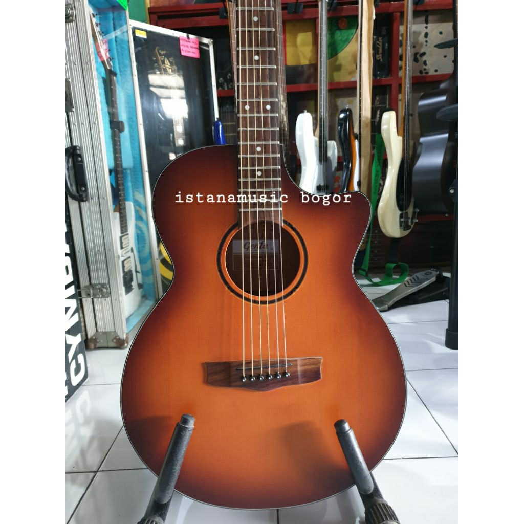 Gitar Akustik Genta C200 Steel String Original