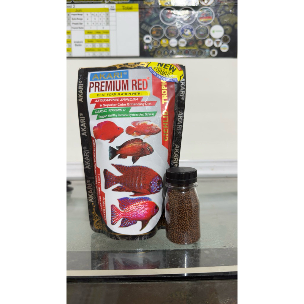 Pelet Premium Red 1mm
